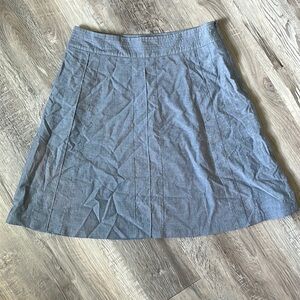 The Limited chambray denim style skirt. Fully lined skirt. Size small